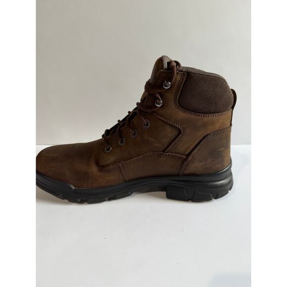 Wolverine Durashocks Icon 6 in SOFT TOE Work Boots Men Dark Brown Size 11.5 main image 4
